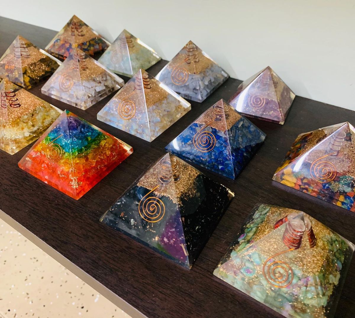 Crystal Pyramids